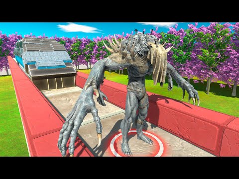 🔥DEADLY JET TRAIN vs All UNITS - Animal Revolt Battle Simulator