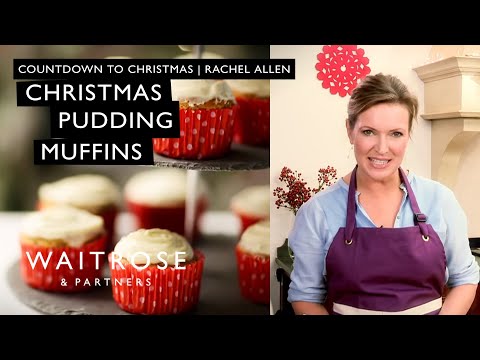 Rachel Allen's Christmas Pudding Muffins | Waitrose