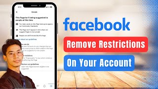How to Remove Account Restriction on Facebook !