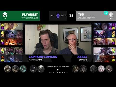 FlyQuest vs TSM "Josedeodo" Game 1 S4D4 Highlights Liga LCS 2021