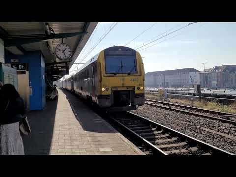SNCB AR41, 4142 departing Gent Dampoort (S51)