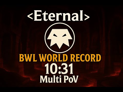 Blackwing Lair Speedrun World Record by Eternal - Multi POV - Classic Anniversary