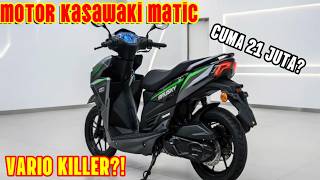 Download lagu Kawasaki Ready to Launch Automatic Motorcycles in the Indonesian Market | Kawasaki Brusky mp3