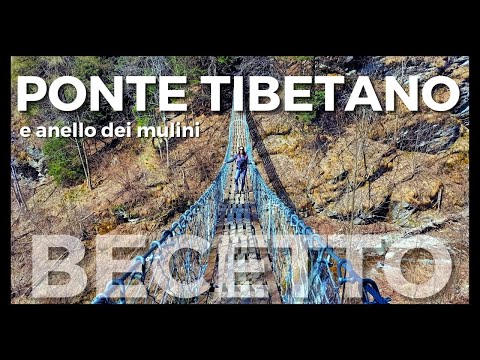 Tibetan Bridge of Becetto - Varaita Valley