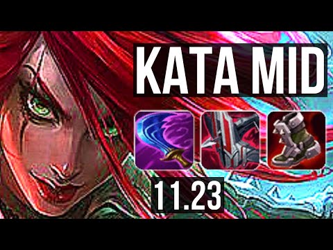 KATARINA vs RUMBLE (MID) | Rank 5 Kata, 12/3/3 | NA Grandmaster | 11.23