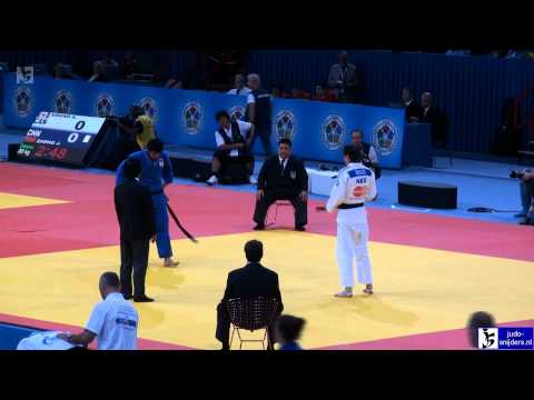 Judo 2011 World Championships Paris: Bosch (NED) - Chen (CHN) [-70kg] HD