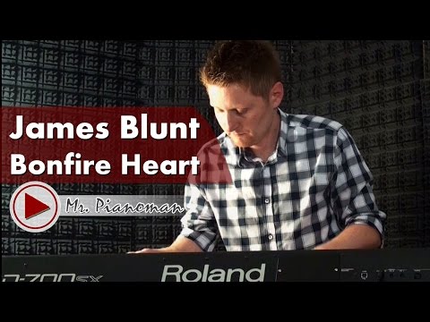 James Blunt - Bonfire Heart | Moon Landing (Piano Cover by Mr. Pianoman)