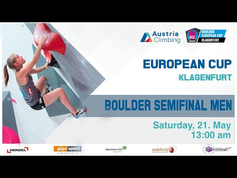 European Cup Klagenfurt - Men Boulder Semifinal