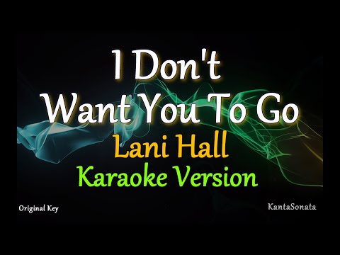 I Don't Want You To Go - by Lani Hall (Karaoke Version)