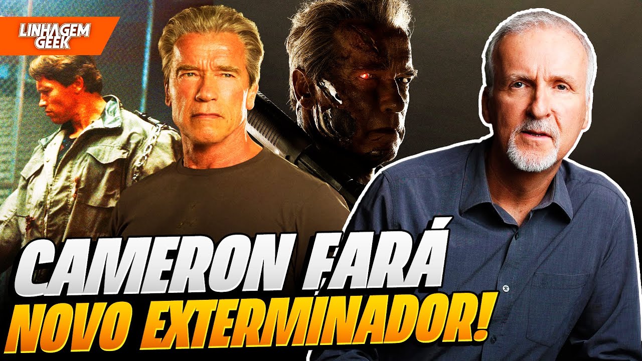 SE RENDEU A TESTOSTERONA? JAMES CAMERON DIRIGE NOVO EXTERMINADOR DO FUTURO