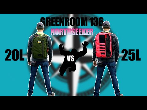 Greenroom 136 Northseeker 20L vs 25L | The Main Differences Between Each Pack