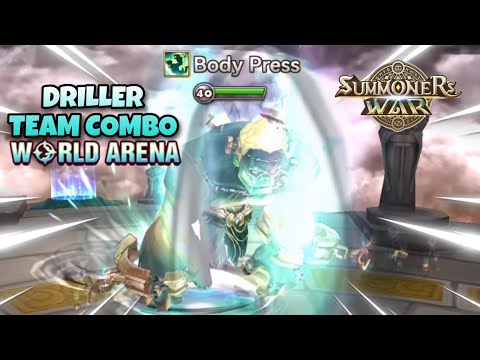 Driller Team Combo in World Arena Ep. 2 - Summoners War