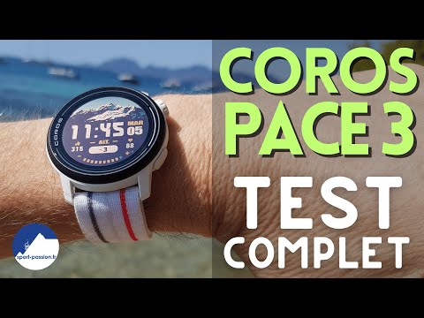 Test COROS PACE 3 : impressionnante, l'un des meilleurs rapports qualité-prix !