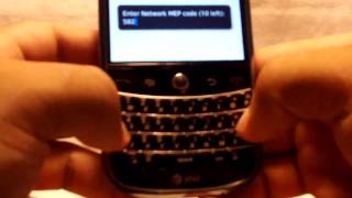 How to unlock Blackberry 9000 Bold