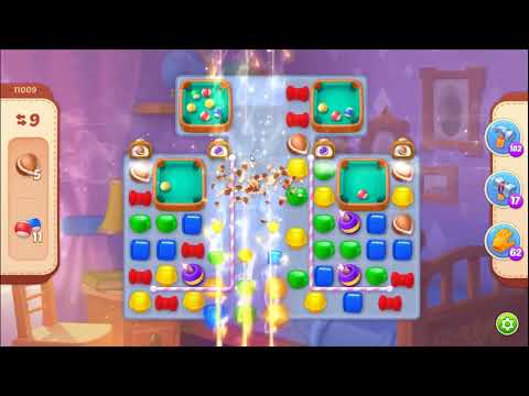 Homescapes Level 11009 - NO BOOSTERS 🏠 | SKILLGAMING ✔️