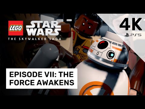 Lego Star Wars The Skywalker Saga | Episode 7: The Force Awakens | 4K 60 No Commentary Walkthrough
