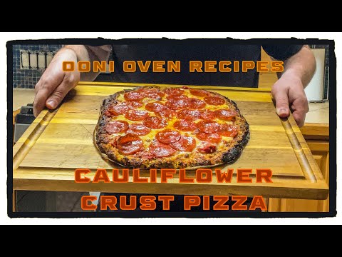 OONI WOOD FIRED PIZZA OVEN RECIPES | Cauliflower Crust Pizza