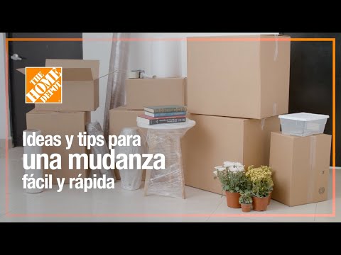 Tips de Mudanza: Organización con Home Depot