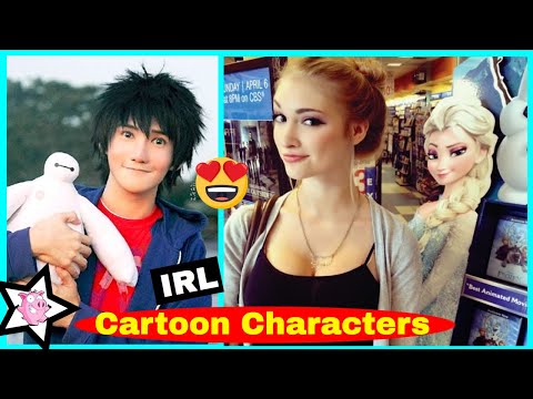 Cartoon Characters In Real Life Video