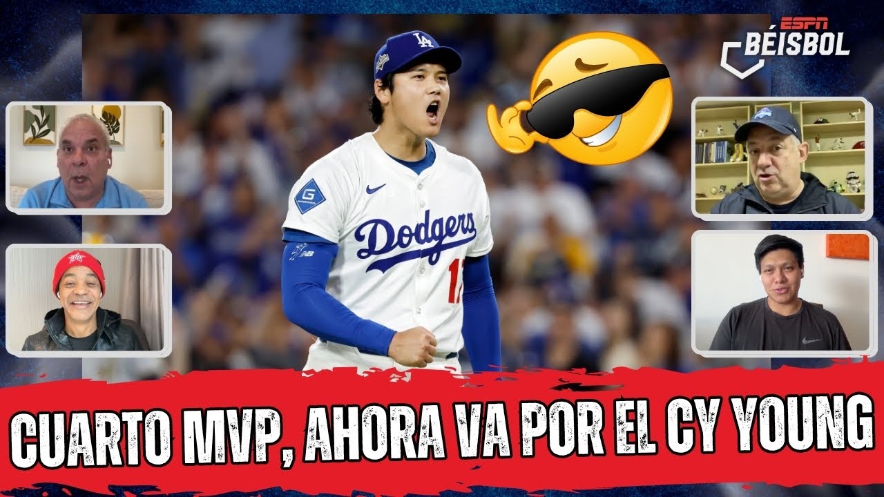 OHTANI NO TIENE COMPETENCIA, ganó OTRO MVP y ahora quiere un CY YOUNG con DODGERS | ESPN Beisbol