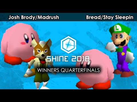 Smash 64:  Josh Brody/Madrush V Bread/Stay Sleepin - Shine 2018 Tournament