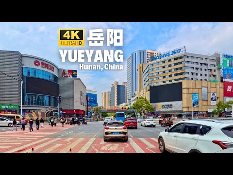 Driving in Yueyang - The happiest city in China