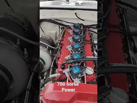 Trailblazer motor with 700 horsepower at Midwest drag's