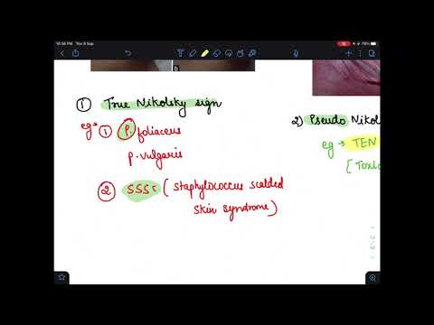 Dermatology- Nikolsky sign and Diascopy