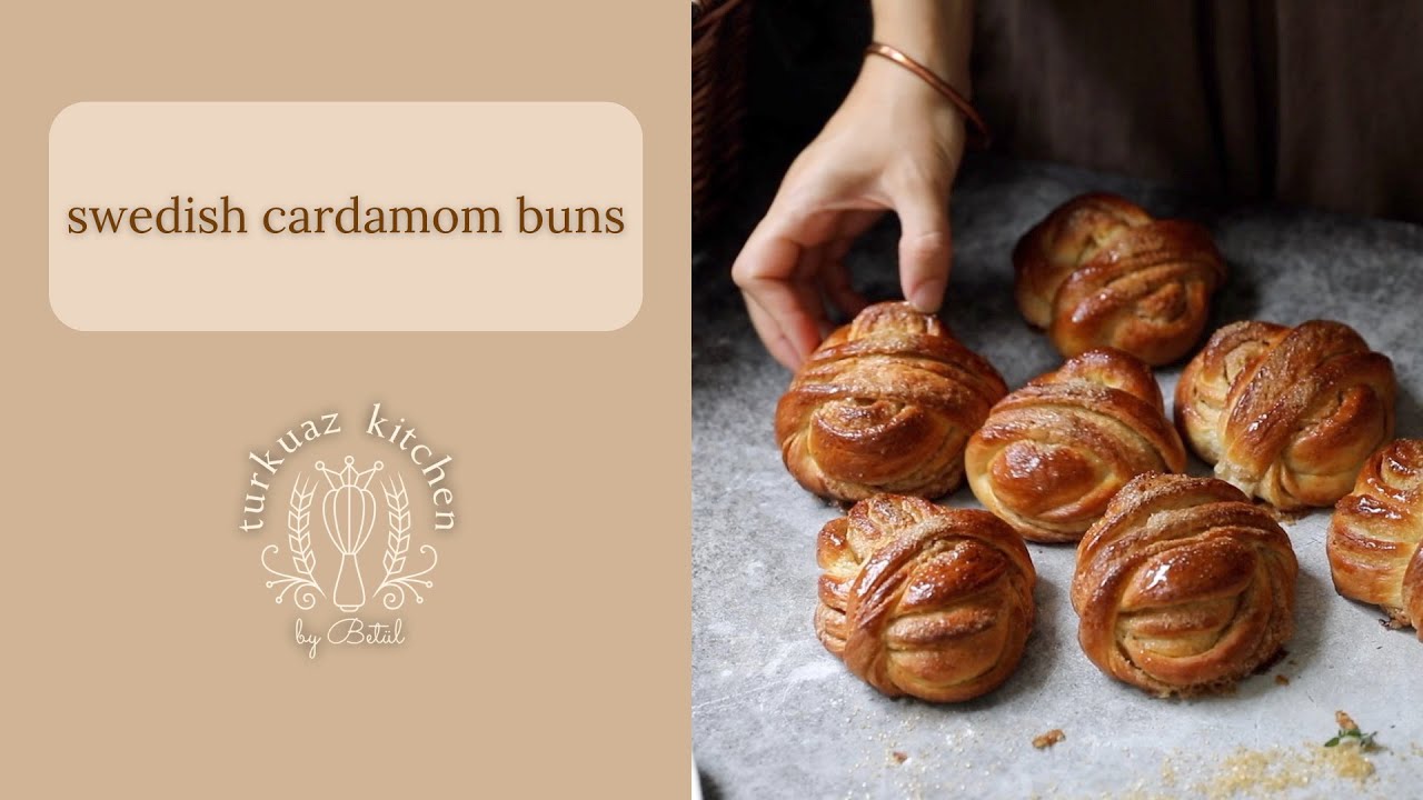 Watch a Cardamom Bun Get Its Signature Twist