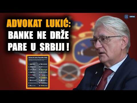 Advokat Branko Lukić: Banke ne drže više pare u Srbiji! SNS masovno štampa duple glasačke listiće!
