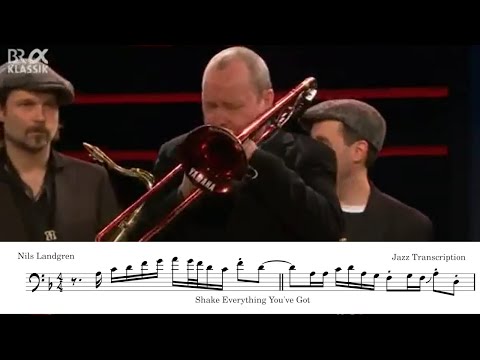 Nils Landgren's KILLER Funk Trombone Solo | Transcription