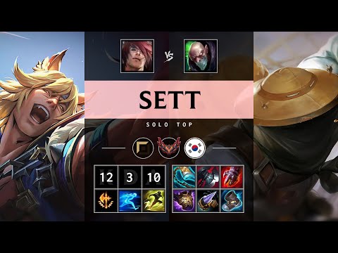 Sett Top vs Singed - KR Grandmaster Patch 25.06