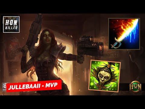 HoN Flint Beastwood DAWNBRINGER with SHRUNKEN HEAD - MVP