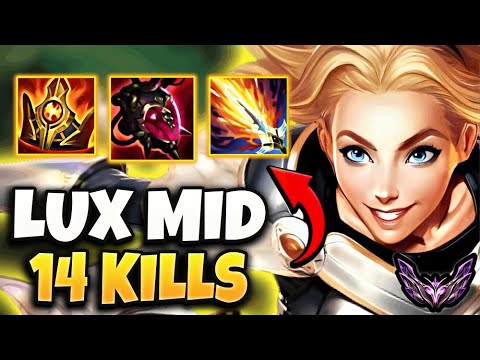 Lux MID vs Sylas [ OTP ] Lol Korea Master Patch 14.3 ✅
