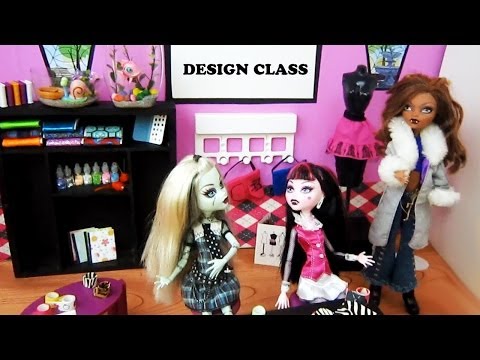 How to Make Doll Design Class Supplies - Recycling - Doll Crafts - simplekidscrafts Video