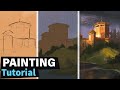 How To Paint Environment Concept Art Start To Finish