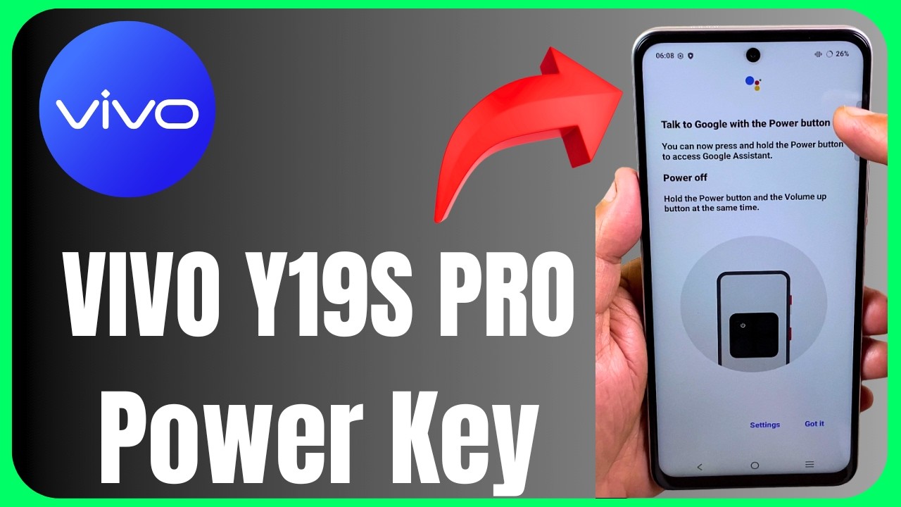 ⚡ Vivo Y19s Pro Power Key Settings 😱📱 | Customize Power Button Functions 🔥