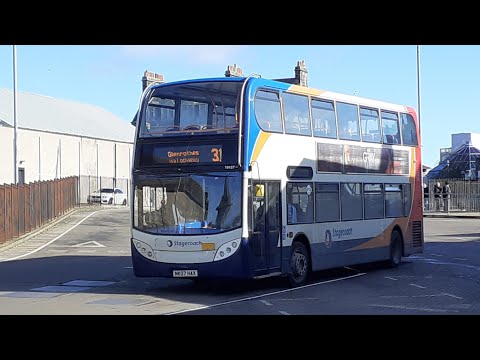 7C: Stagecoach Fife ADL Enviro 400 Trident II 19157 (NK07 HAX)