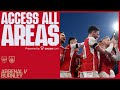 ACCESS ALL AREAS | Arsenal v Burnley (3-1) | Behind the scenes, unseen angles, Zinny's scissor kick!