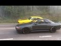 Pure Street Racing Nissan GTR Skyline R32 650bhp Vs Chevelle 550bhp