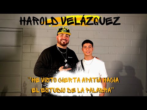 ENTREVISTA A HAROLD VELÁZQUEZ