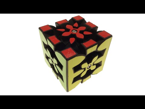 Gear Cube Junior - How simple can one make a geared twisty puzzle?