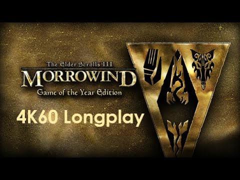 The Elder Scrolls III: Morrowind | 4K60 AI Enhanced | Longplay Full Game Main Quest Walkthrough