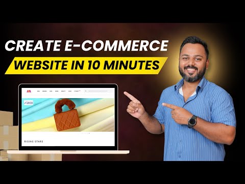10 Minute WordPress Store  No Coding Ecommerce Website 