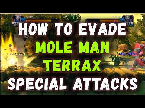 How to Evade Terrax and Mole Man's Special Attacks - Marvel Contest of Champions
