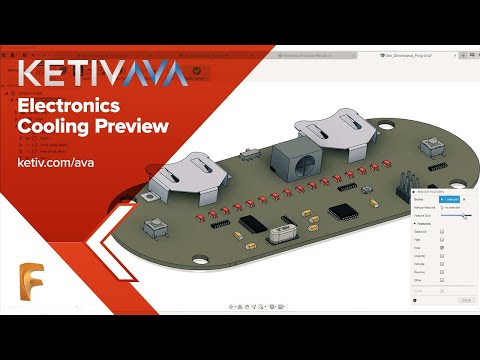 Electronics Cooling Preview | AVA: Fusion 360