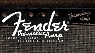 Video thumbnail for 1964 Fender Tremolux Amp Demo by Sound Xperience