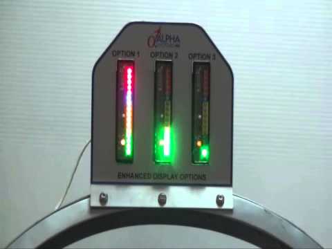 Demonstration of Alpha System AOA Display LED Output Options