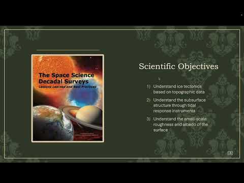 Ganymede Laser Altimeter