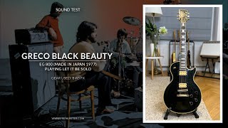 Video thumbnail for Greco Les Paul Custom (1978)  Sound Test (let it be solo) by Freakaster Guitars